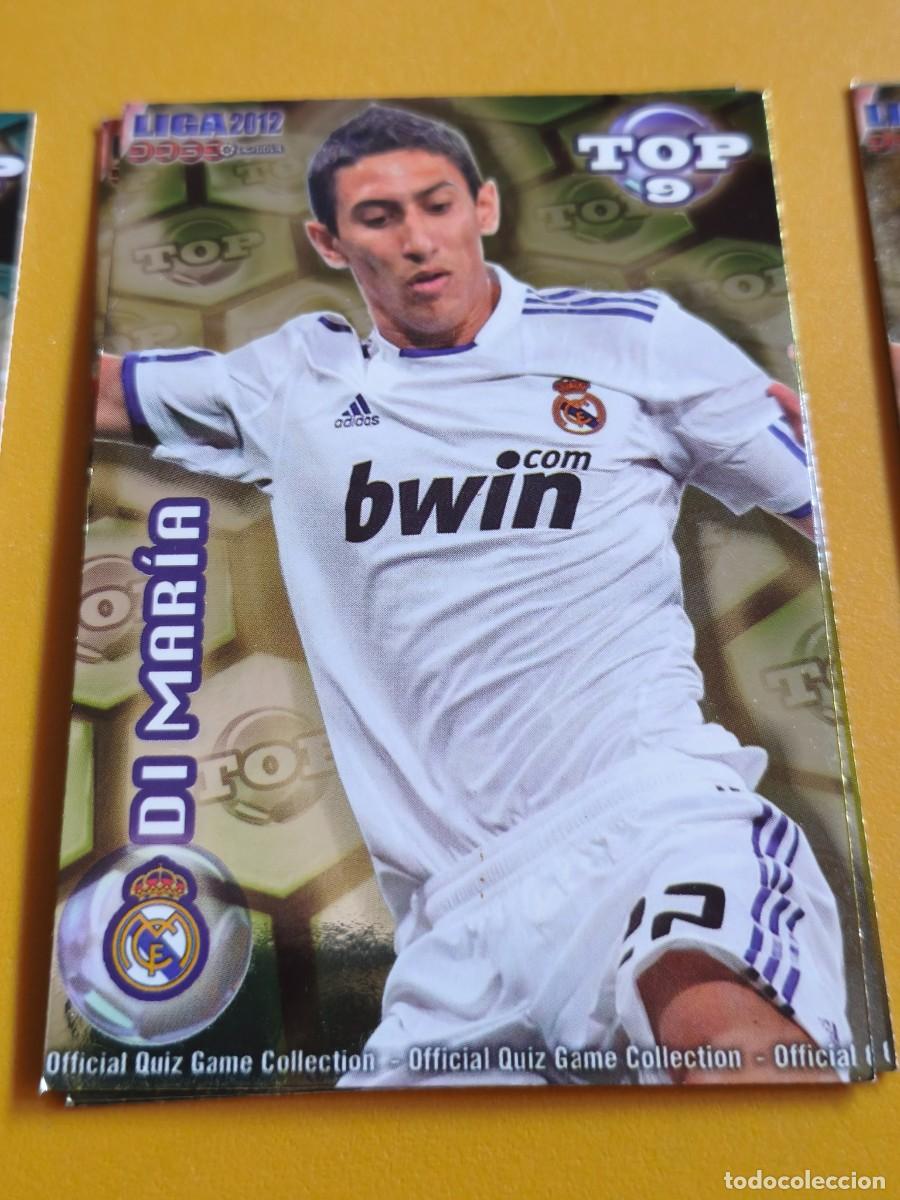 Cromos de f&uacute;tbol: di maria, liga 2012 top