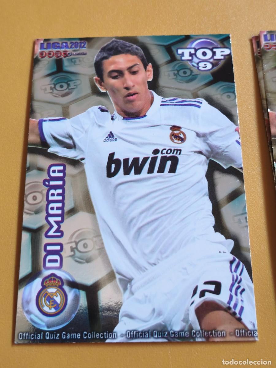 Cromos de f&uacute;tbol: di maria, liga 2012 top