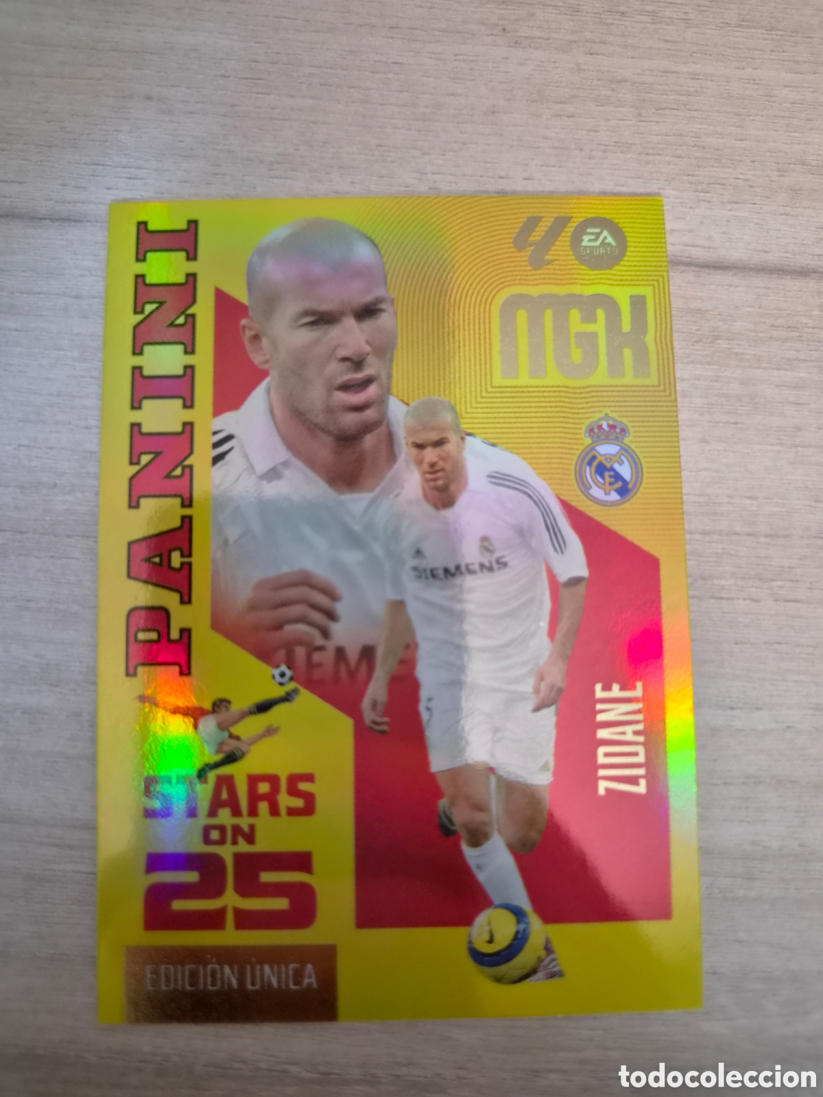 Cromos de f&uacute;tbol: N&deg;430 Stars On 25 Zidane Megacracks 26/27