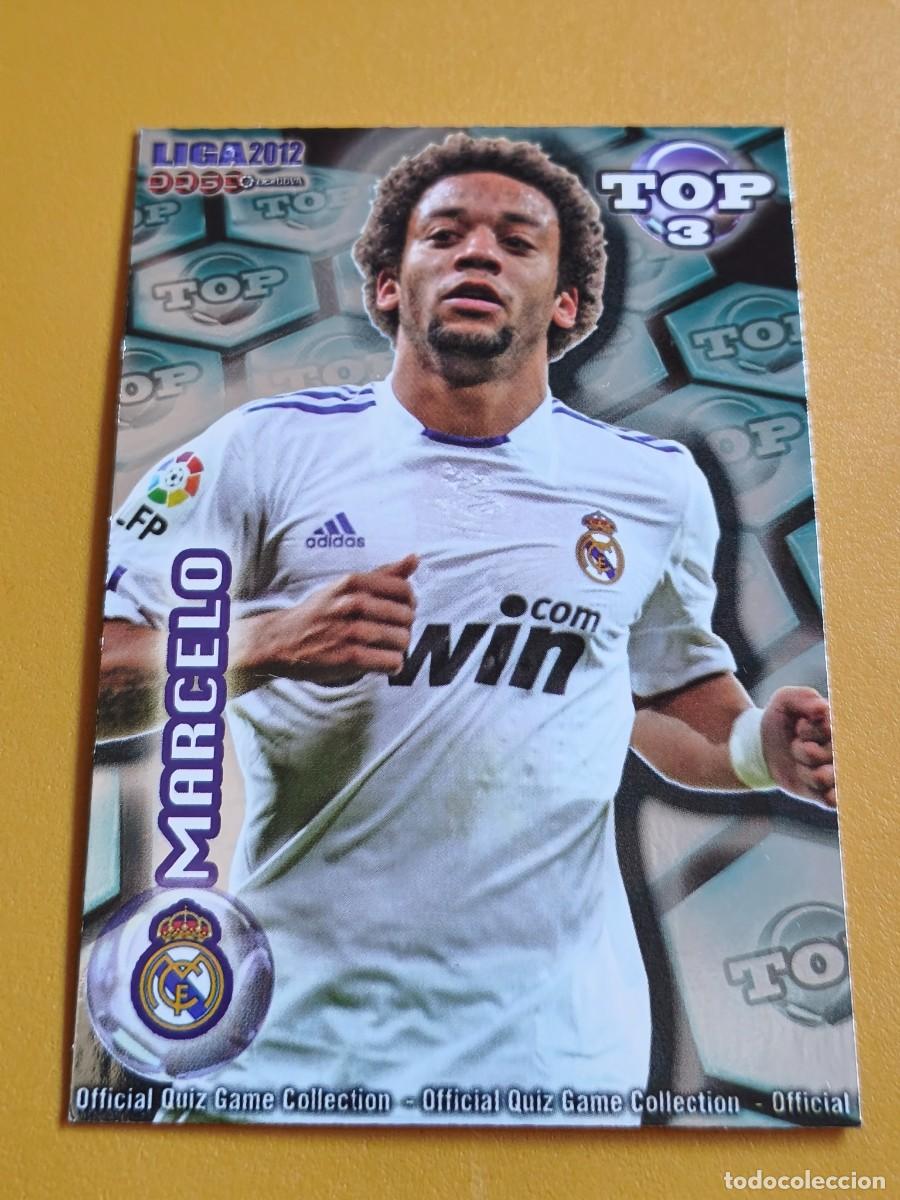 Cromos de f&uacute;tbol: marcelo, liga 2012 top