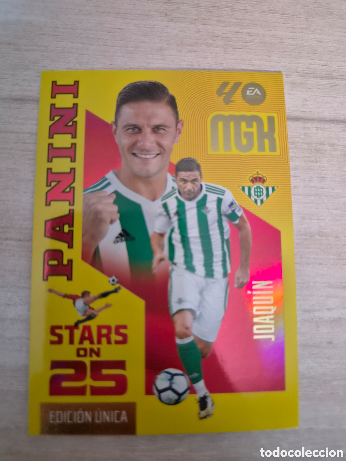 Cromos de f&uacute;tbol: N&deg;431 Stars On 25 Joaquin Megacracks 26/27