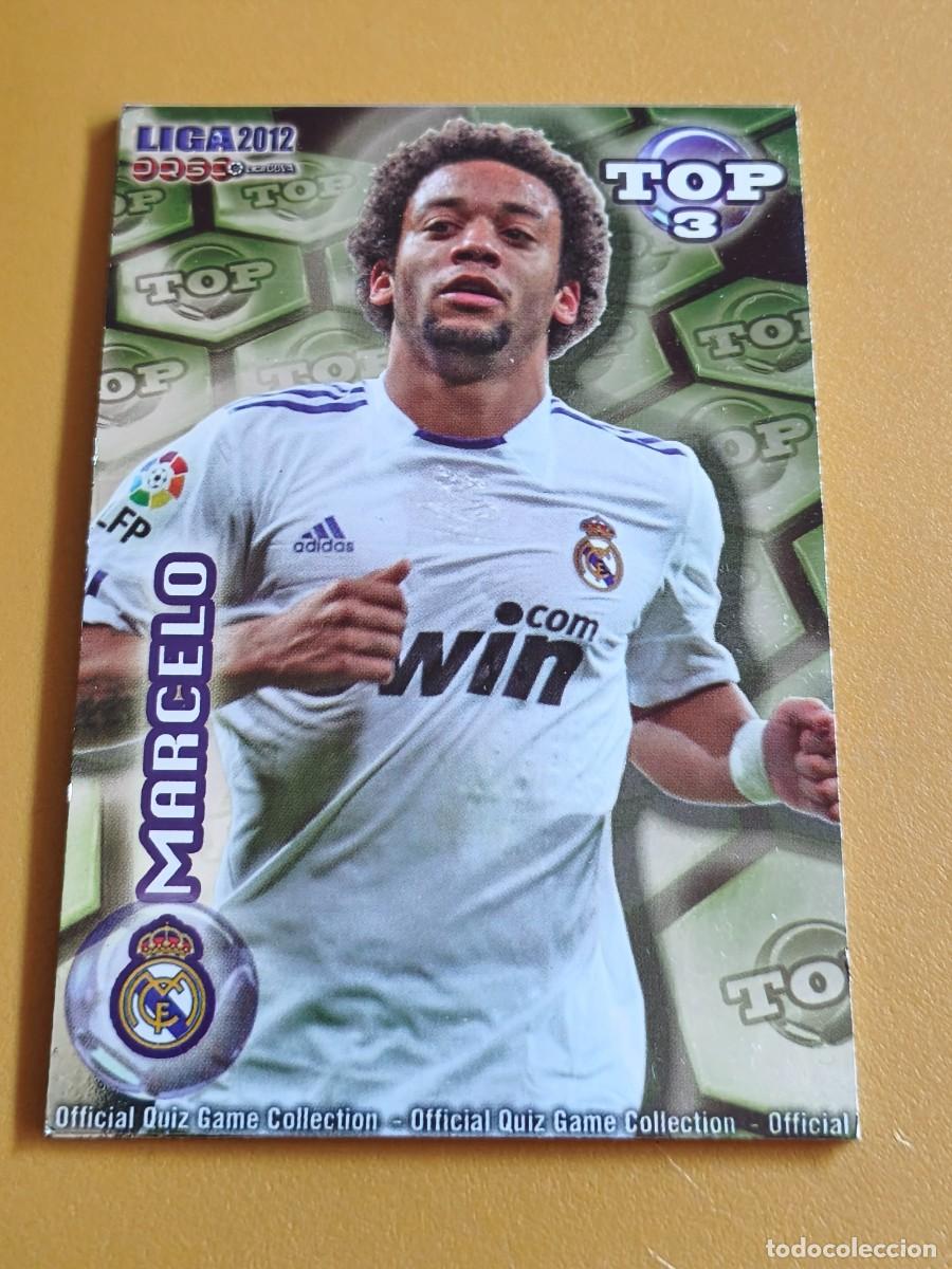Cromos de f&uacute;tbol: marcelo, liga 2012 top