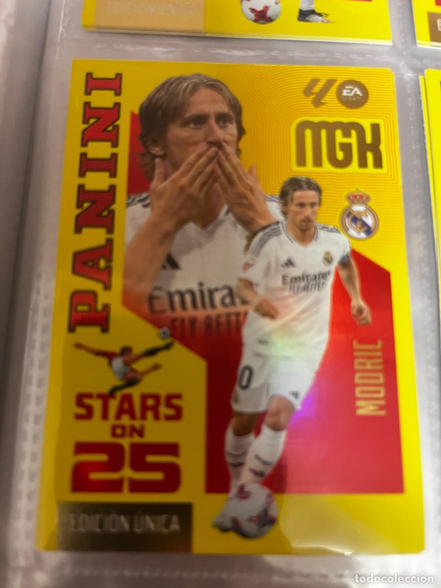 Cromos de f&uacute;tbol: MEGACRACKS MGK 2026 2027 26 27 PANINI N&ordm; 445 MODRIC REAL MADRID STARS ON 25 EDICION UNICA