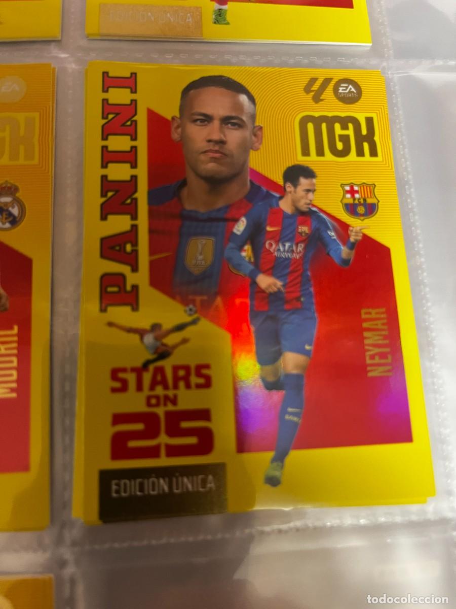 Cromos de f&uacute;tbol: MEGACRACKS MGK 2026 2027 26 27 PANINI N&ordm; 446 NEYMAR BARCELONA STARS ON 25 EDICION UNICA