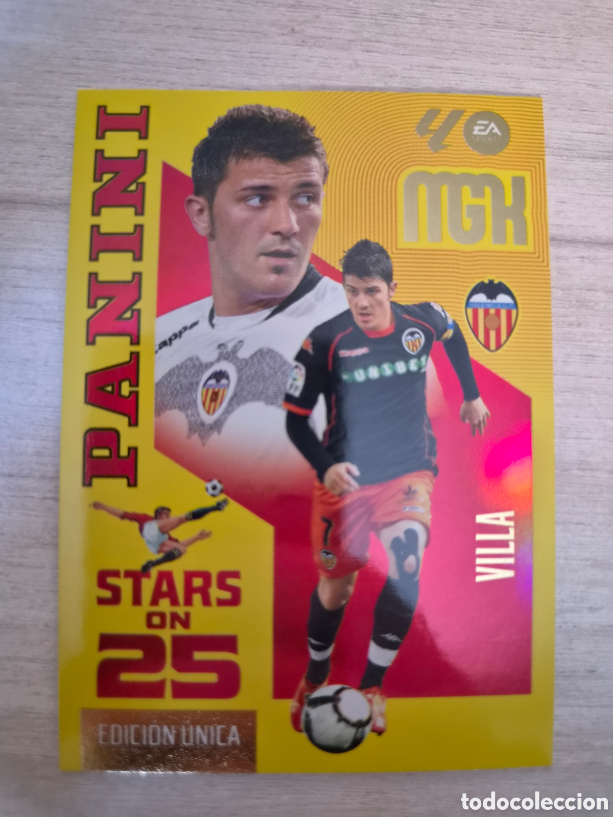 Cromos de f&uacute;tbol: N&deg;435 Stars On 25 Villa Megacracks 26/27
