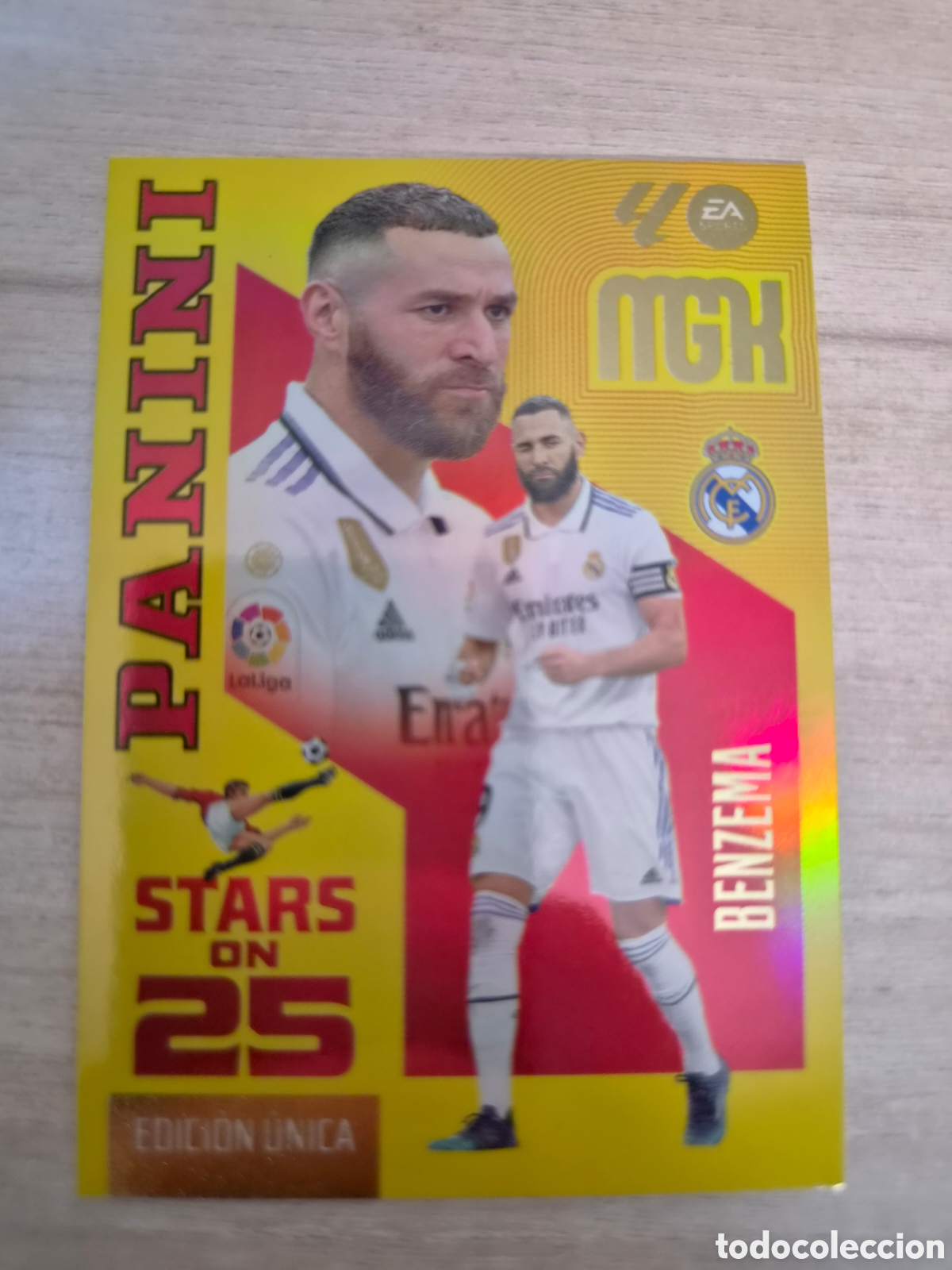 Cromos de f&uacute;tbol: N&deg;441 Stars On 25 Benzema Megacracks 26/27