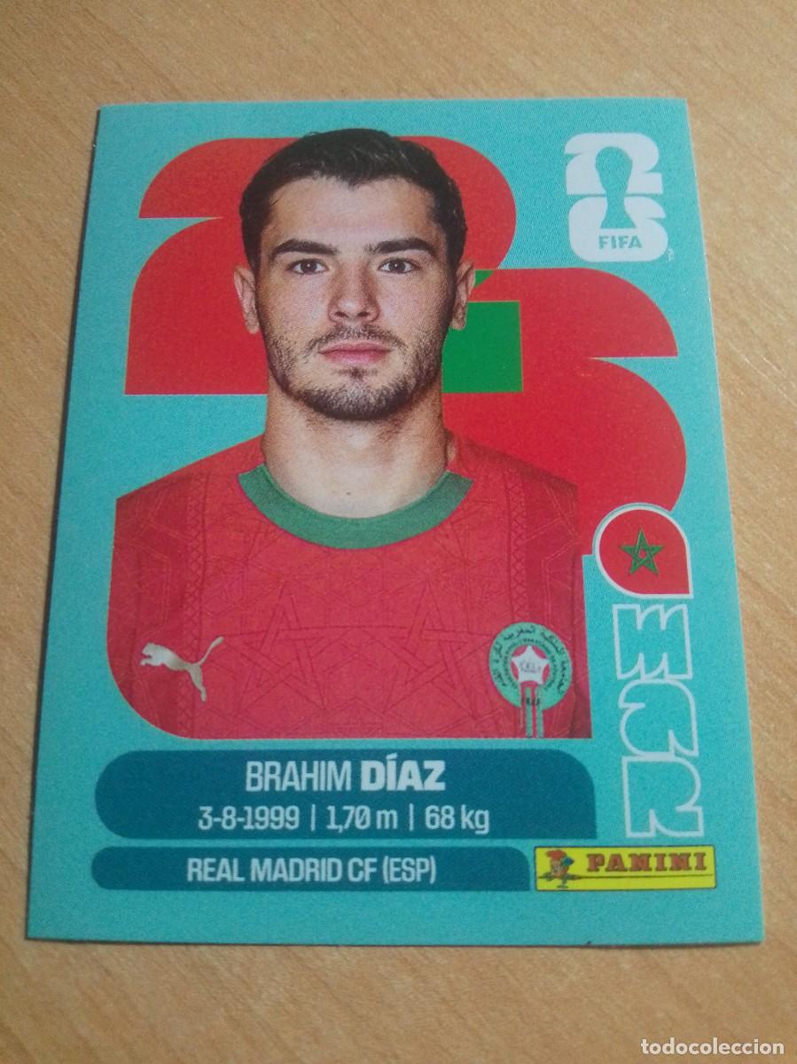 Figurine di Calcio: BRAHIM D&Iacute;AZ MARRUECOS MAR 19 MUNDIAL FIFA WORLD CUP 2026 26 PANINI STICKERS NUEVO