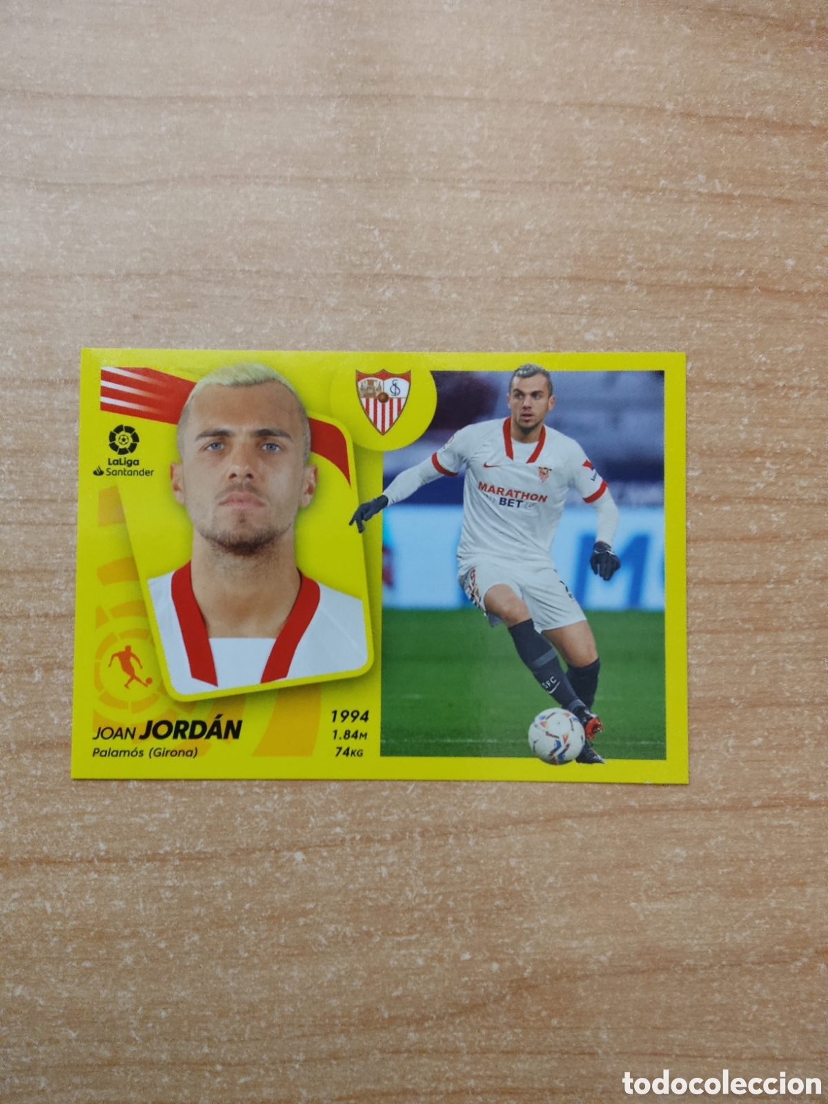 Figurine di Calcio: 14 JOAN JORDAN SEVILLA LIGA ESTE 2021 2022