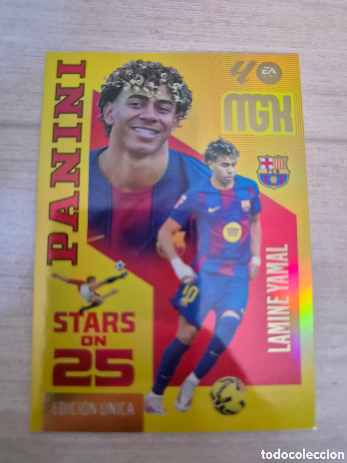 Cromos de f&uacute;tbol: N&deg;449 Stars On 25 Lamine Yamal Megacracks 26/27