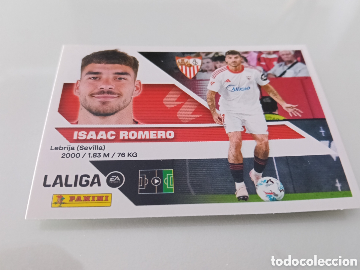 Cromos de f&uacute;tbol: Isaac Romero - Liga 2026/27