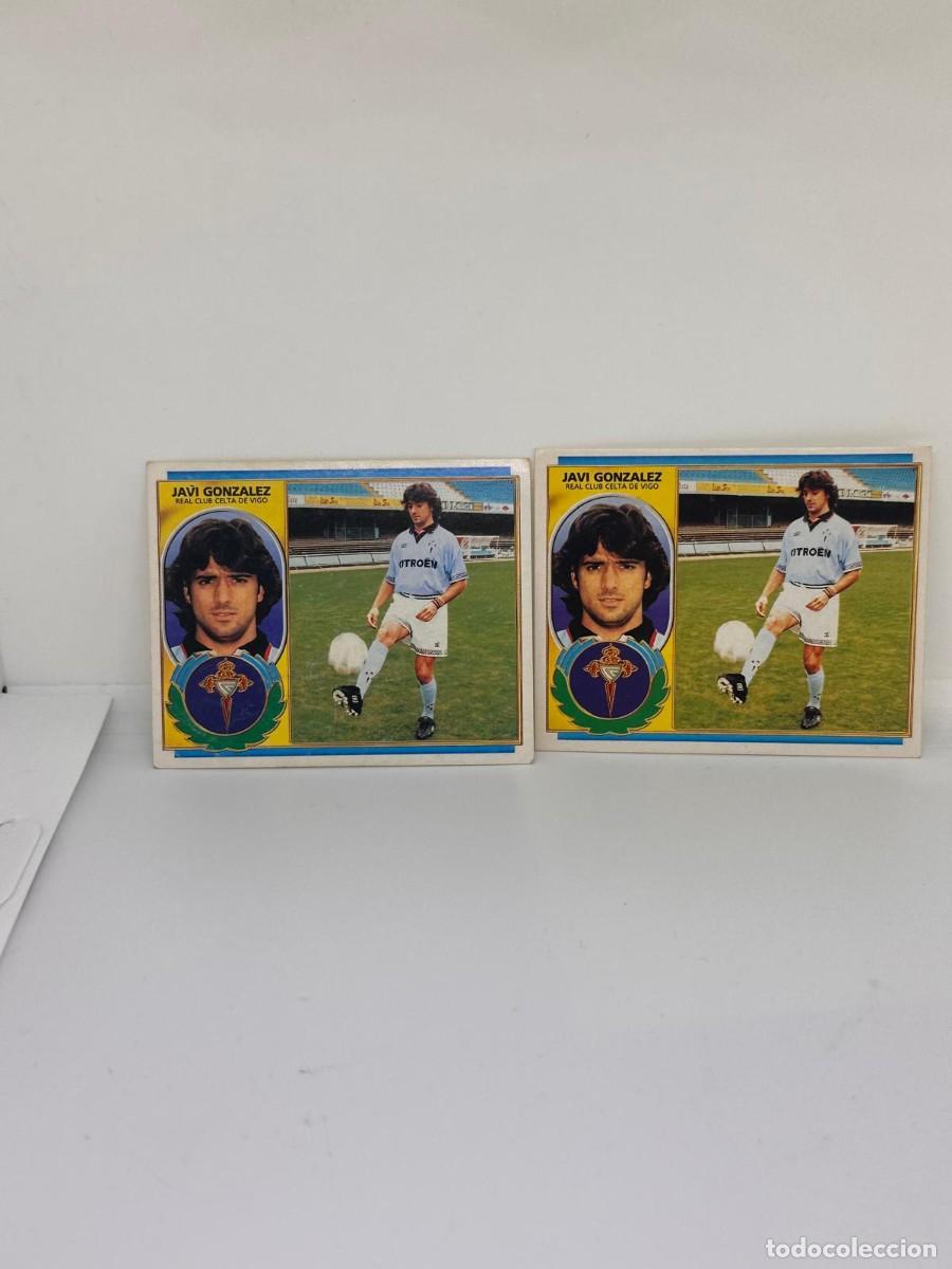 Cromos de f&uacute;tbol: Javi Gonzalez Fichajes N&ordm;3 Celta de Vigo Liga Este 96 97 1996 1997 Sin pegar
