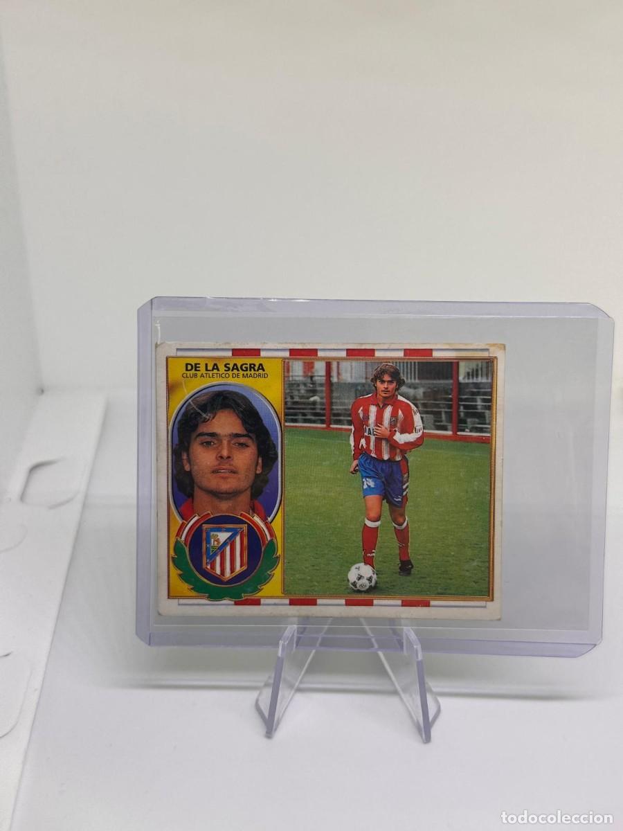 Cromos de f&uacute;tbol: De la Sagra Atletico de Madrid Liga Este 96 97 1996 1997 Sin pegar