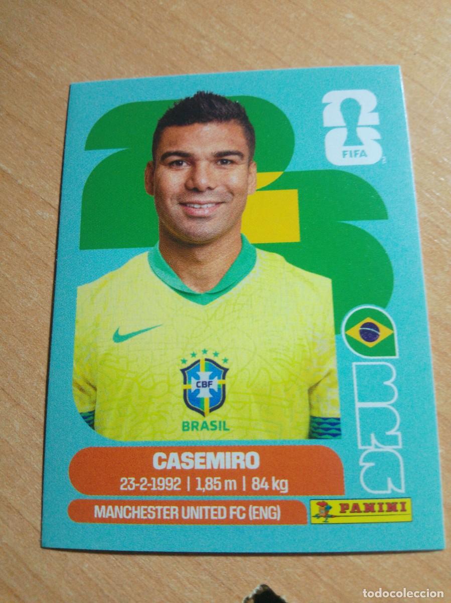 Cromos de f&uacute;tbol: BRA 10 CASEMIRO BRASIL MUNDIAL FIFA WORLD CUP 2026 26 PANINI STICKERS NUEVO