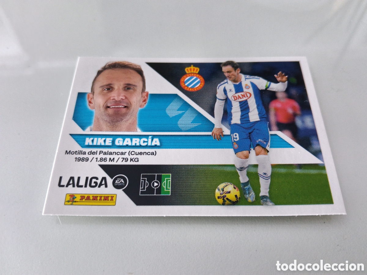 Cromos de f&uacute;tbol: Espanyol, Kike Garc&iacute;a - Liga 2026/27