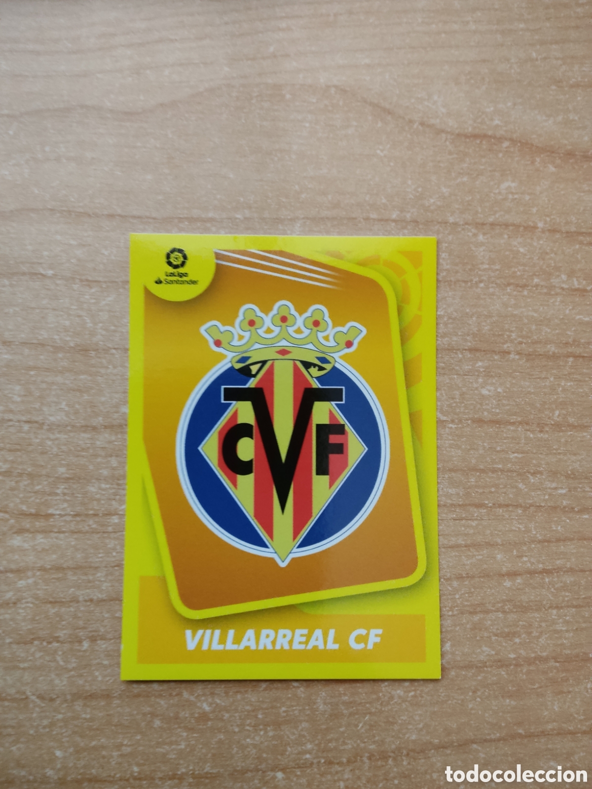 Figurine di Calcio: 1 ESCUDO VILLARREAL LIGA ESTE 2021 2022