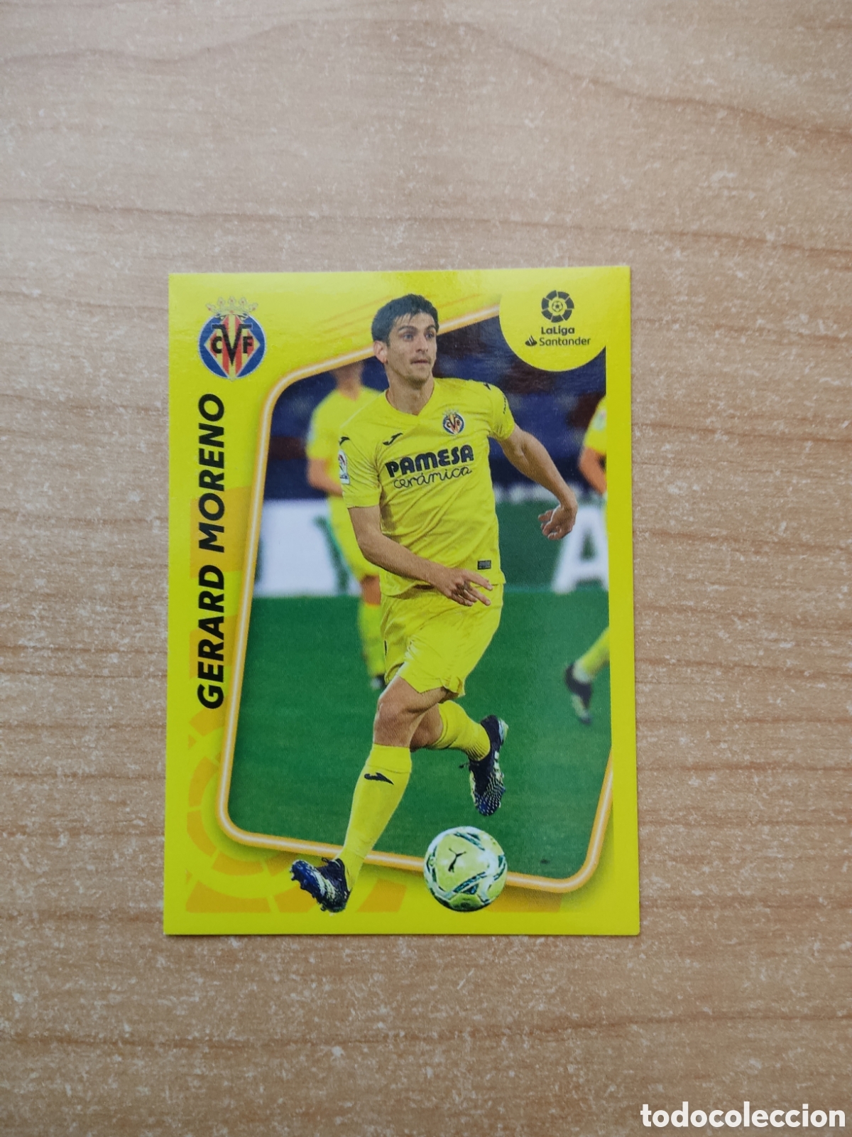 Figurine di Calcio: 3 GERARD MORENO VILLARREAL LIGA ESTE 2021 2022