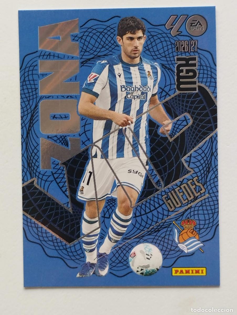 Cartes &agrave; collectionner de Football: CROMO CARD 2026 2027 MEGACRACKS 27 26 MGK PANINI ZONA VIP GUEDES 395 REAL SOCIEDAD
