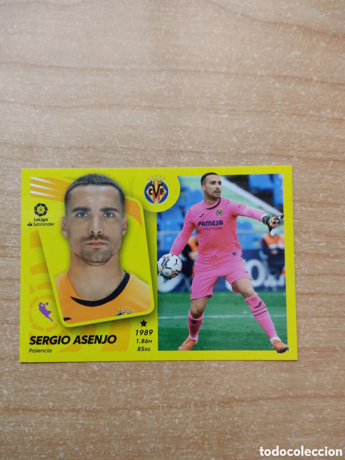 Cartes &agrave; collectionner de Football: 5 SERGIO ASENJO VILLARREAL LIGA ESTE 2021 2022