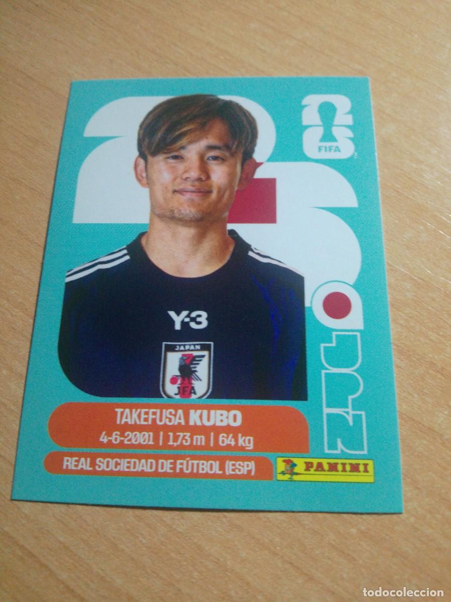 Cartes &agrave; collectionner de Football: JPN 12 TAKEFUSA KUBO JAPON MUNDIAL FIFA WORLD CUP 2026 26 PANINI STICKERS NUEVO