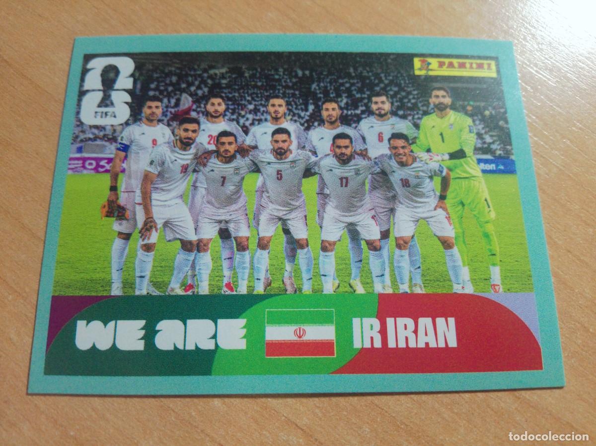 Cartes &agrave; collectionner de Football: IRN 13 PLANTILLA DE IR&Aacute;N MUNDIAL FIFA WORLD CUP 2026 26 PANINI STICKERS NUEVO
