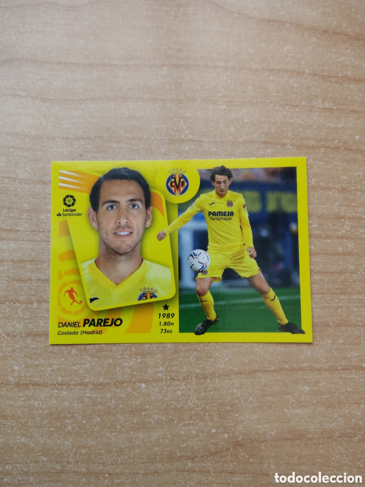 Cartes &agrave; collectionner de Football: 17 DANI PAREJO VILLARREAL LIGA ESTE 2021 2022