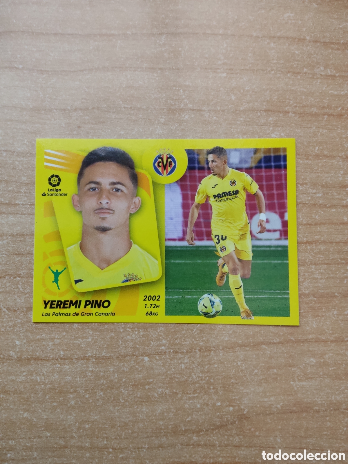 Cartes &agrave; collectionner de Football: 18 B YEREMY PINO VILLARREAL LIGA ESTE 2021 2022