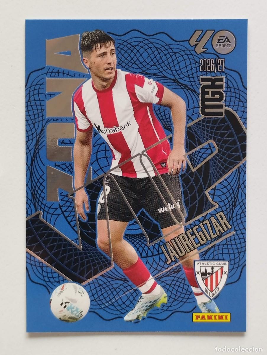 Cromos de f&uacute;tbol: CROMO CARD 2026 2027 MEGACRACKS 27 26 MGK PANINI ZONA VIP JAUREGIZAR ATHLETIC CLUB BILBAO