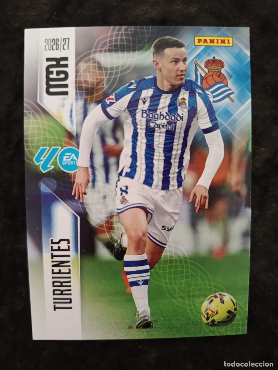 Cartes &agrave; collectionner de Football: MGK 2026/27 MEGACRACKS PANINI. #316 TURRIENTE. R.SOCIEDAD