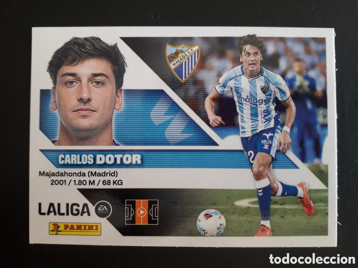 Cromos de f&uacute;tbol: DOTOR, M&Aacute;LAGA N&deg; 14 ED ESTE 2026 2027 26 27 SIN PEGAR PEDIDO M&Iacute;NIMO 3&euro;