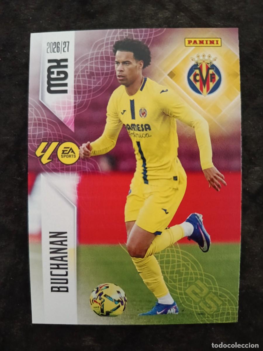 Cartes &agrave; collectionner de Football: MGK 2026/27 MEGACRACKS PANINI. #347 BUCHANAN. VILLARREAL CF.