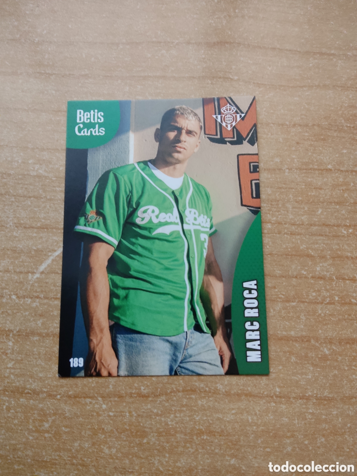 Fu&szlig;ball-Sticker: 189 MARC ROCA REAL BETIS HOLY CARDS 2024 2025
