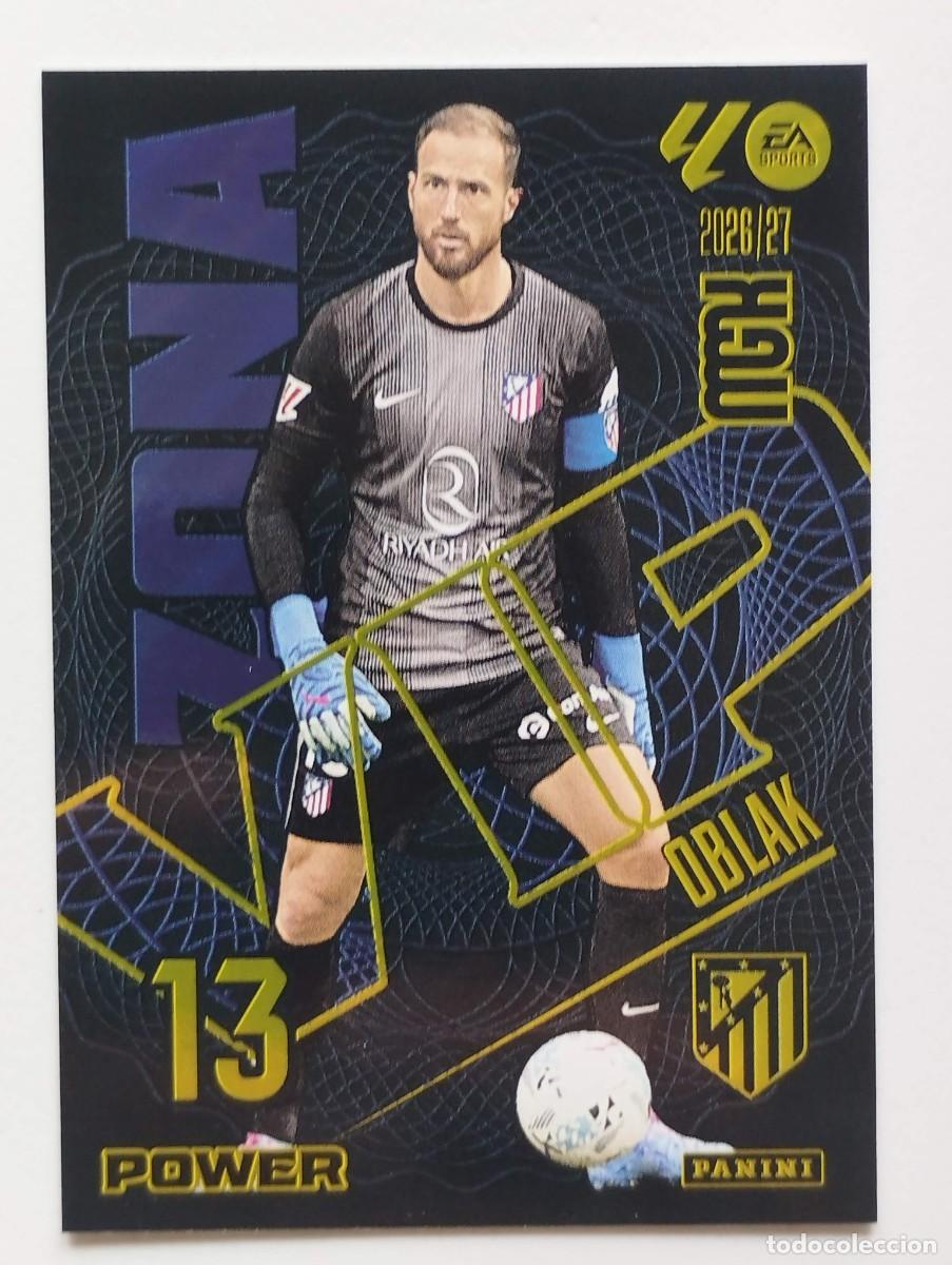 Fu&szlig;ball-Sticker: CROMO CARD 2026 2027 MEGACRACKS 27 26 MGK PANINI ZONA VIP POWER OBLAK 403 ATLETICO DE MADRID