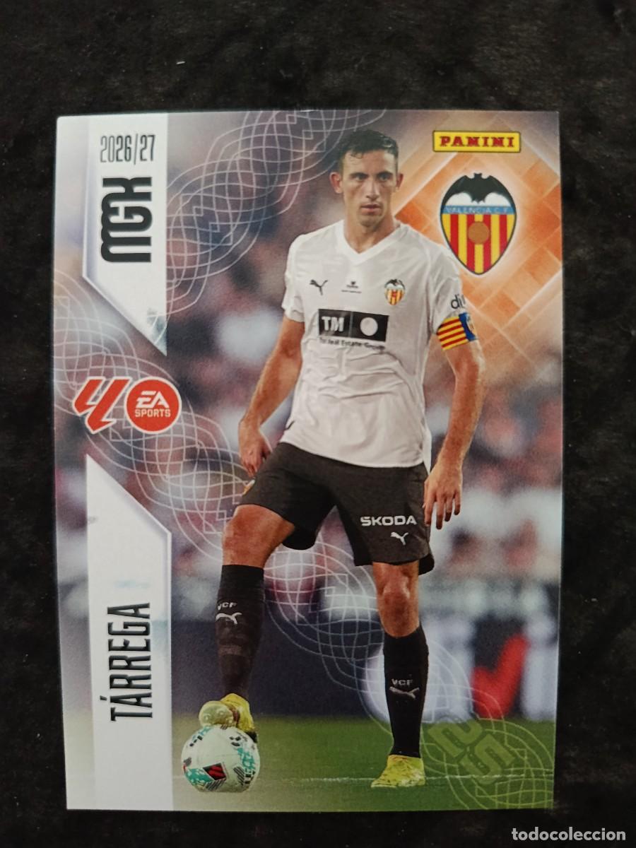 Cartes &agrave; collectionner de Football: MGK 2026/27 MEGACRACKS PANINI. #348 T&Aacute;RREGA. VALENCIA CF.