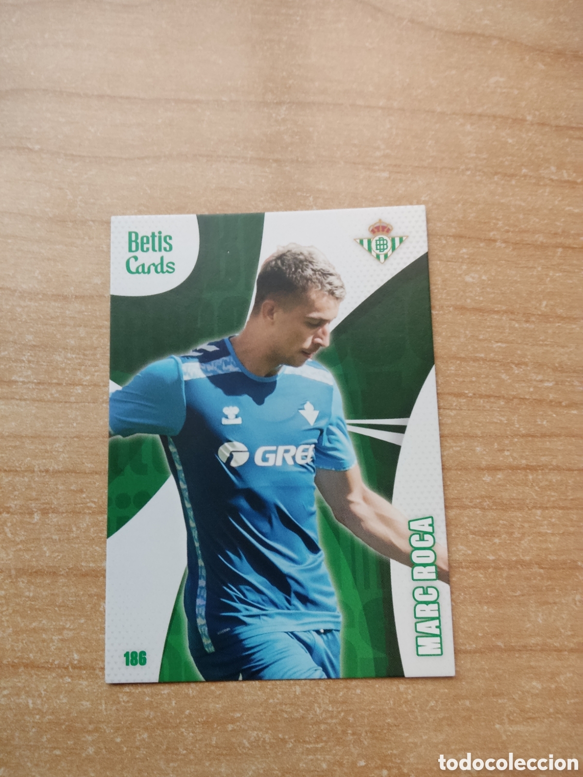 Cartes &agrave; collectionner de Football: 186 MARC ROCA REAL BETIS HOLY CARDS 2024 2025