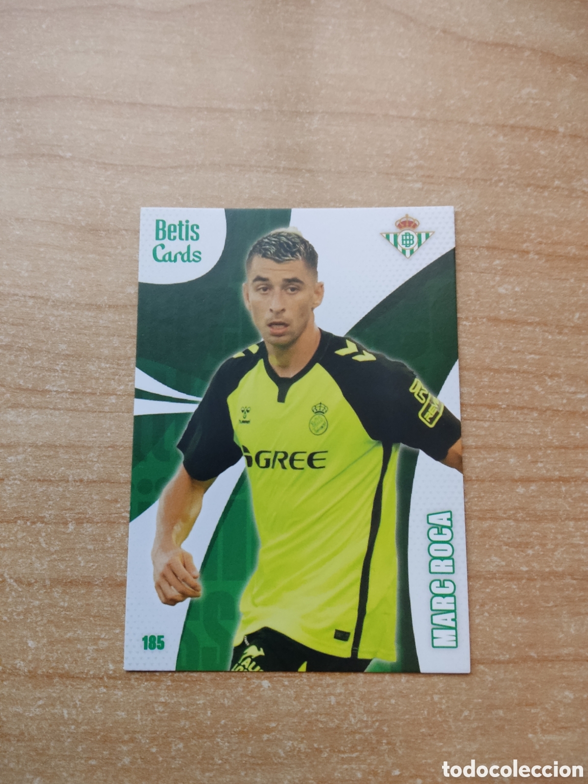Cartes &agrave; collectionner de Football: 185 MARC ROCA REAL BETIS HOLY CARDS 2024 2025