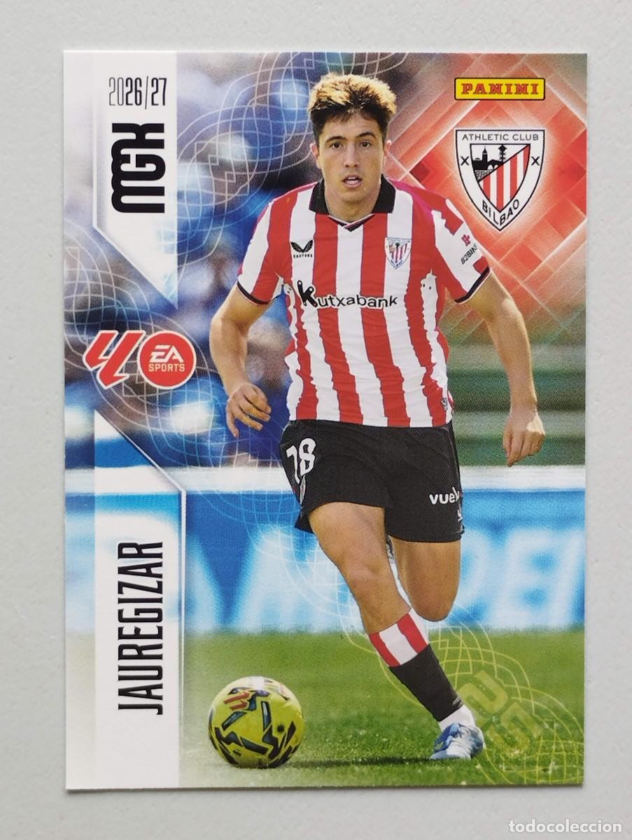 Football Stickers: CROMO CARD 2026 2027 MEGACRACKS 27 26 MGK PANINI JAUREGIZAR 46 ATHLETIC CLUB BILBAO