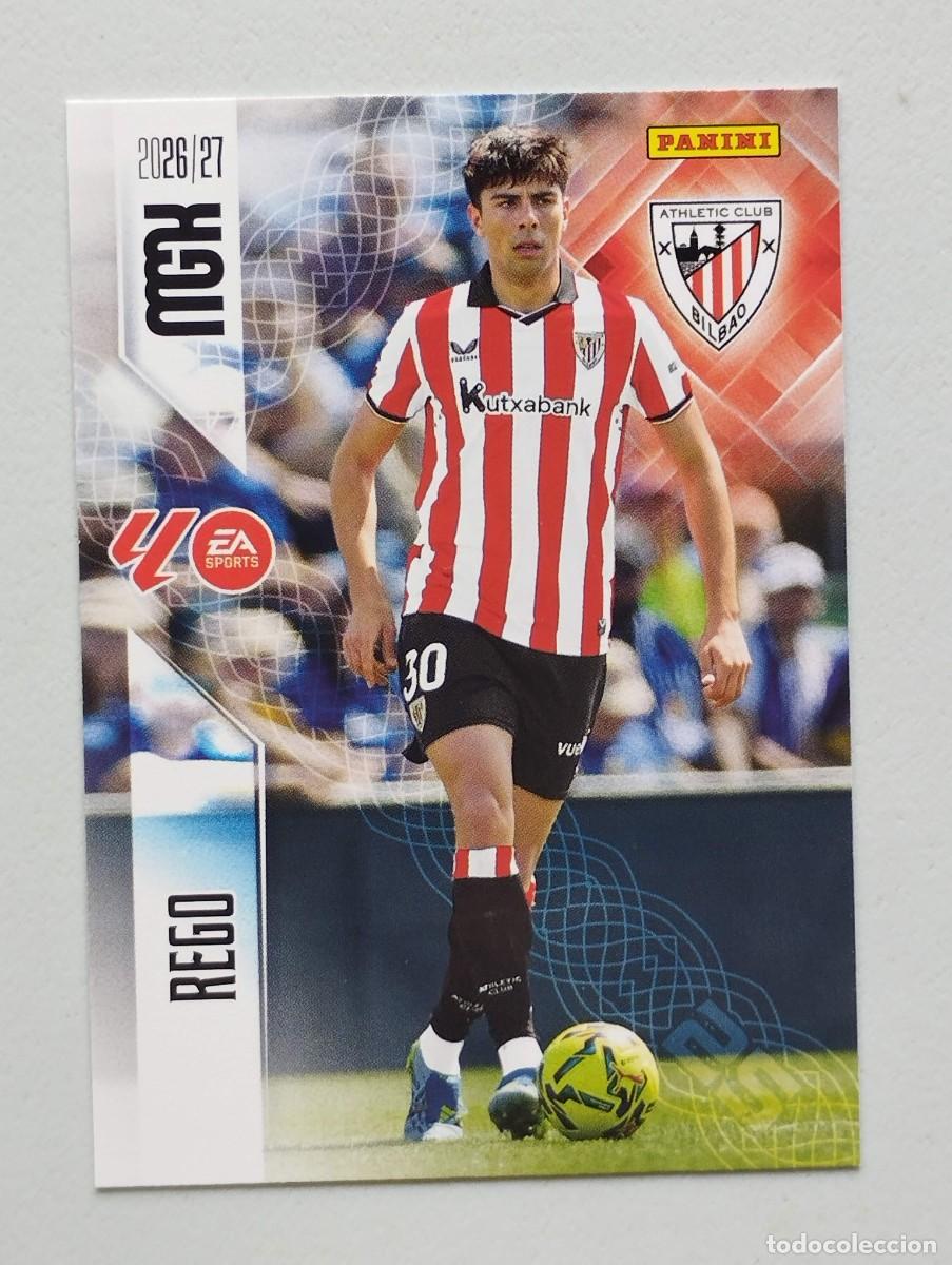Cromos de f&uacute;tbol: CROMO CARD 2026 2027 MEGACRACKS 27 26 MGK PANINI REGO 47 ATHLETIC CLUB BILBAO