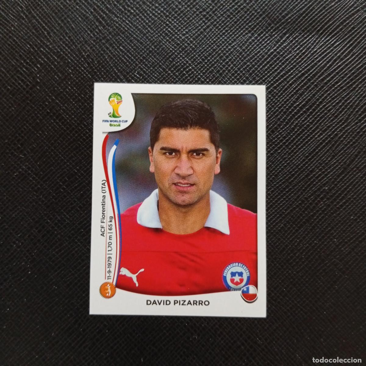 Cartes &agrave; collectionner de Football: 156 DAVID PIZARRO CHILE PANINI MUNDIAL BRASIL 2014 CROMO FUTBOL 14 - SIN PEGAR - CJ1