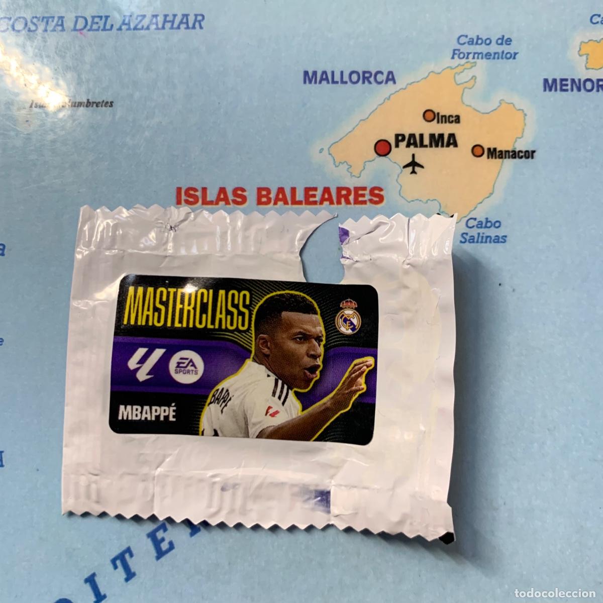 Cartes &agrave; collectionner de Football: Cromo chicle Masterclas Mbappe Del Real Madrid liga este 26-27 2026-2027