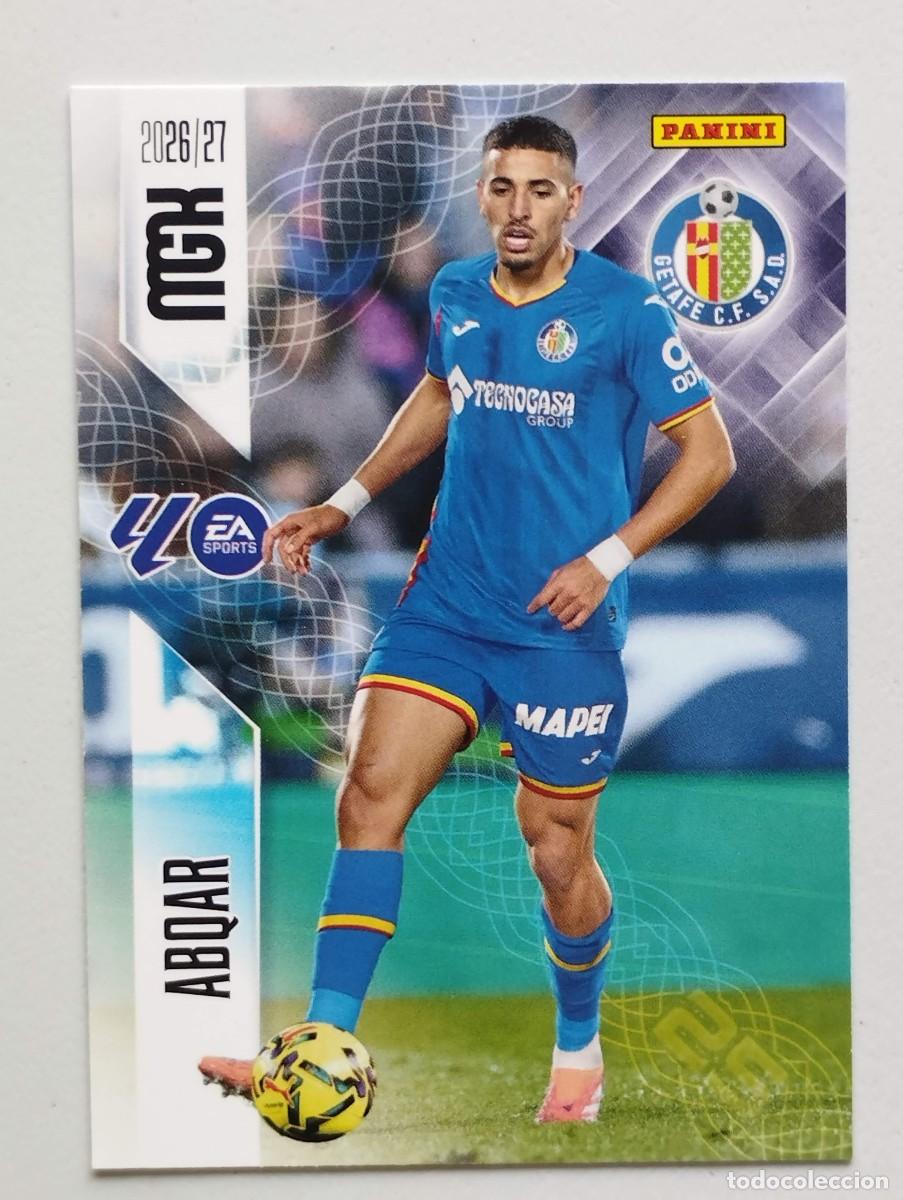 Cromos de f&uacute;tbol: CROMO CARD 2026 2027 MEGACRACKS 27 26 MGK PANINI ABQAR 187 GETAFE