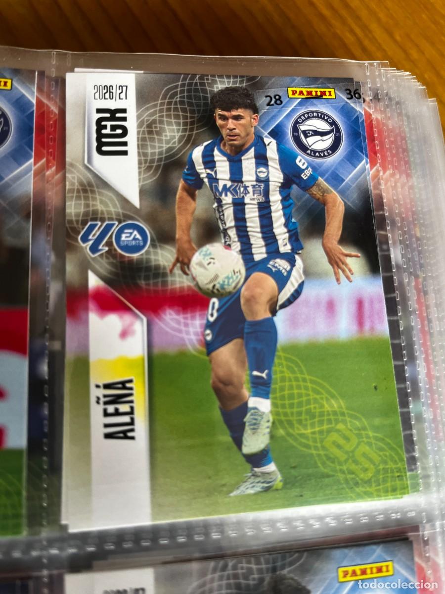 Cromos de f&uacute;tbol: MEGACRACKS MGK 2026 2027 26 27 PANINI N&ordm; 30 ALE&Ntilde;A ALAVES