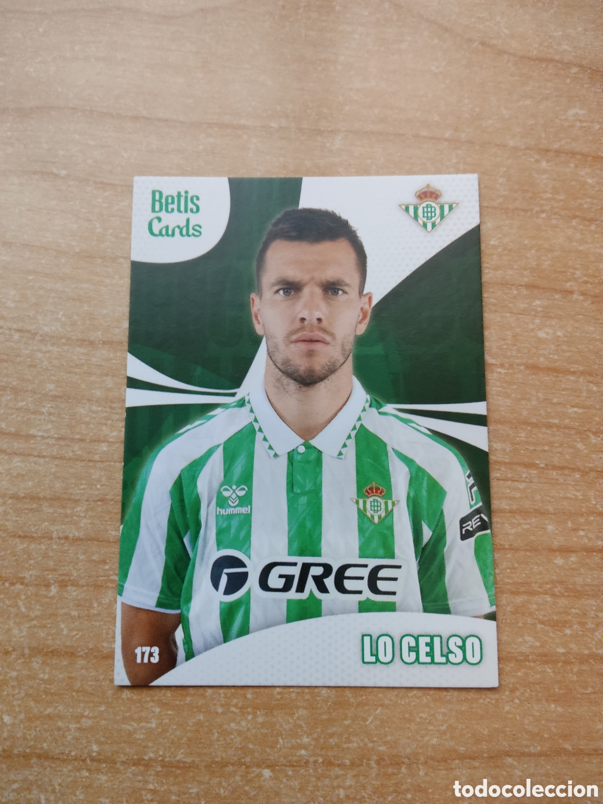 Cromos de f&uacute;tbol: 173 LO CELSO REAL BETIS HOLY CARDS 2024 2025