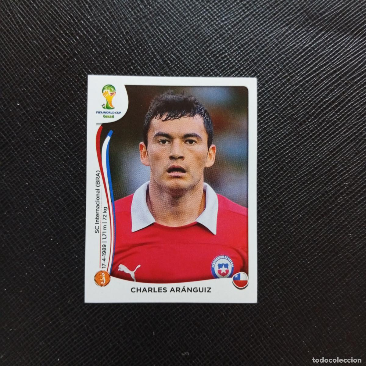 Cromos de f&uacute;tbol: 161 CHARLES ARANGUIZ CHILE PANINI MUNDIAL BRASIL 2014 CROMO FUTBOL 14 - SIN PEGAR - CJ1