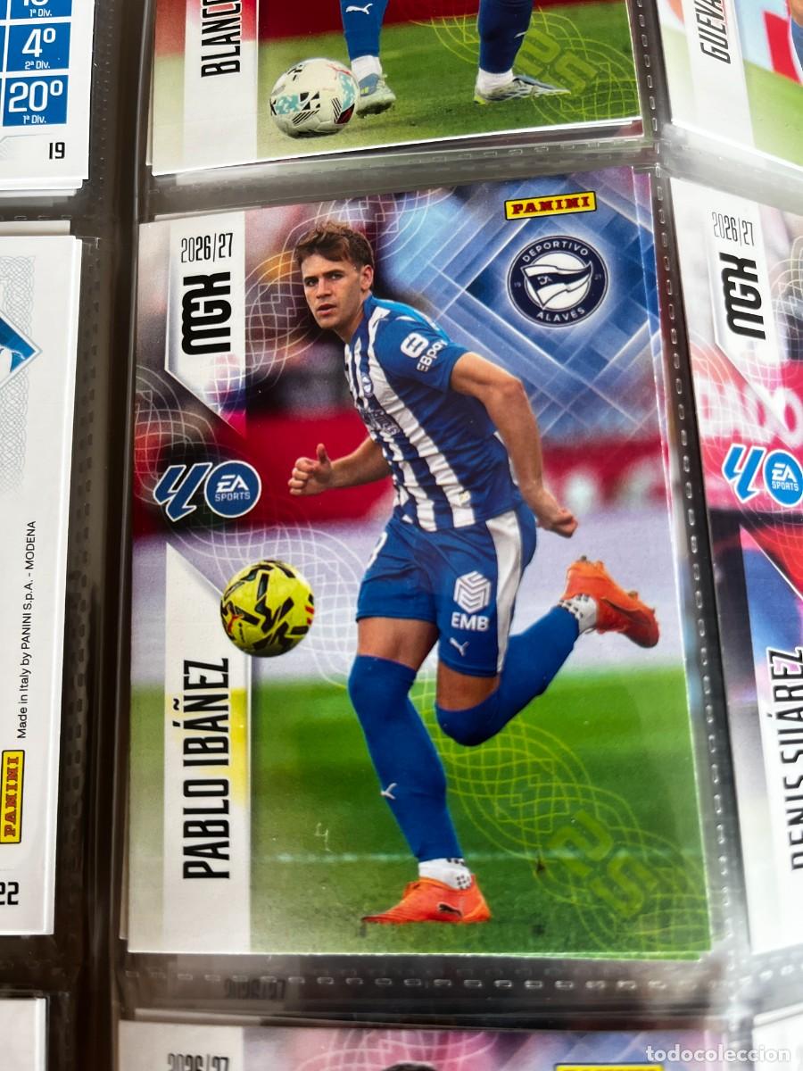 Cromos de f&uacute;tbol: MEGACRACKS MGK 2026 2027 26 27 PANINI N&ordm; 31 PABLO IBA&Ntilde;EZ ALAVES