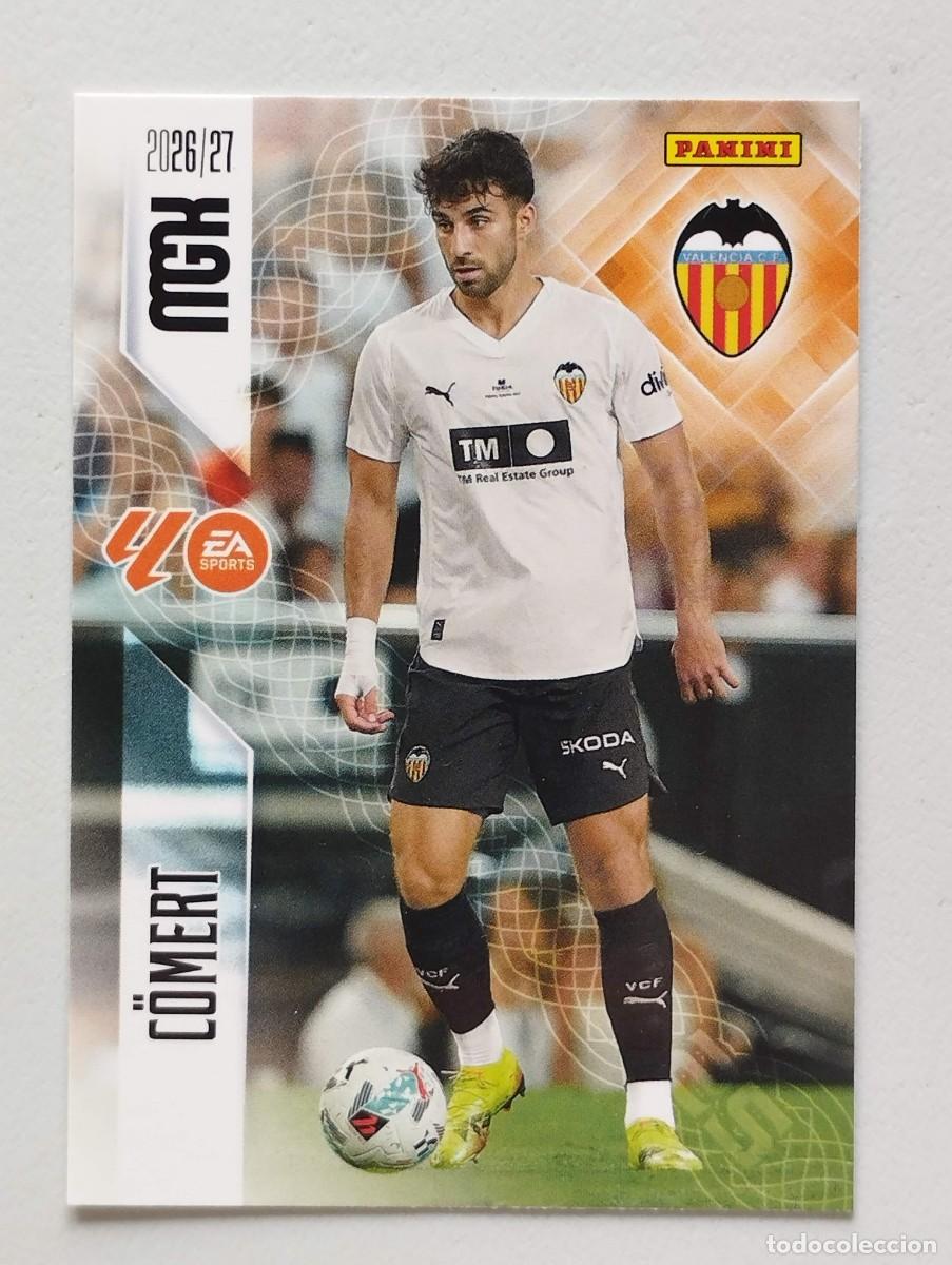 Cartes &agrave; collectionner de Football: CROMO CARD 2026 2027 MEGACRACKS 27 26 MGK PANINI COMERT 350 VALENCIA