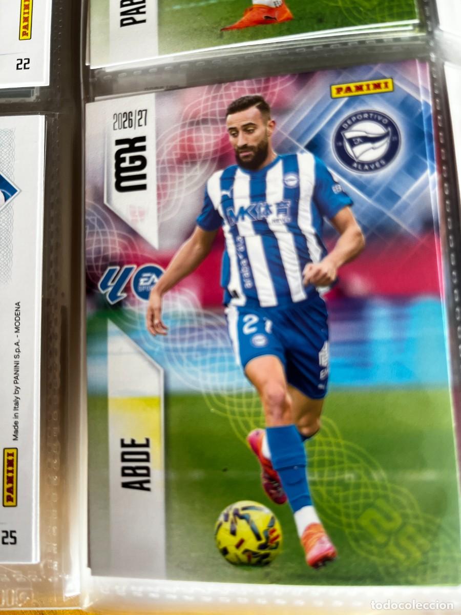 Cromos de f&uacute;tbol: MEGACRACKS MGK 2026 2027 26 27 PANINI N&ordm; 34 ABDE ALAVES