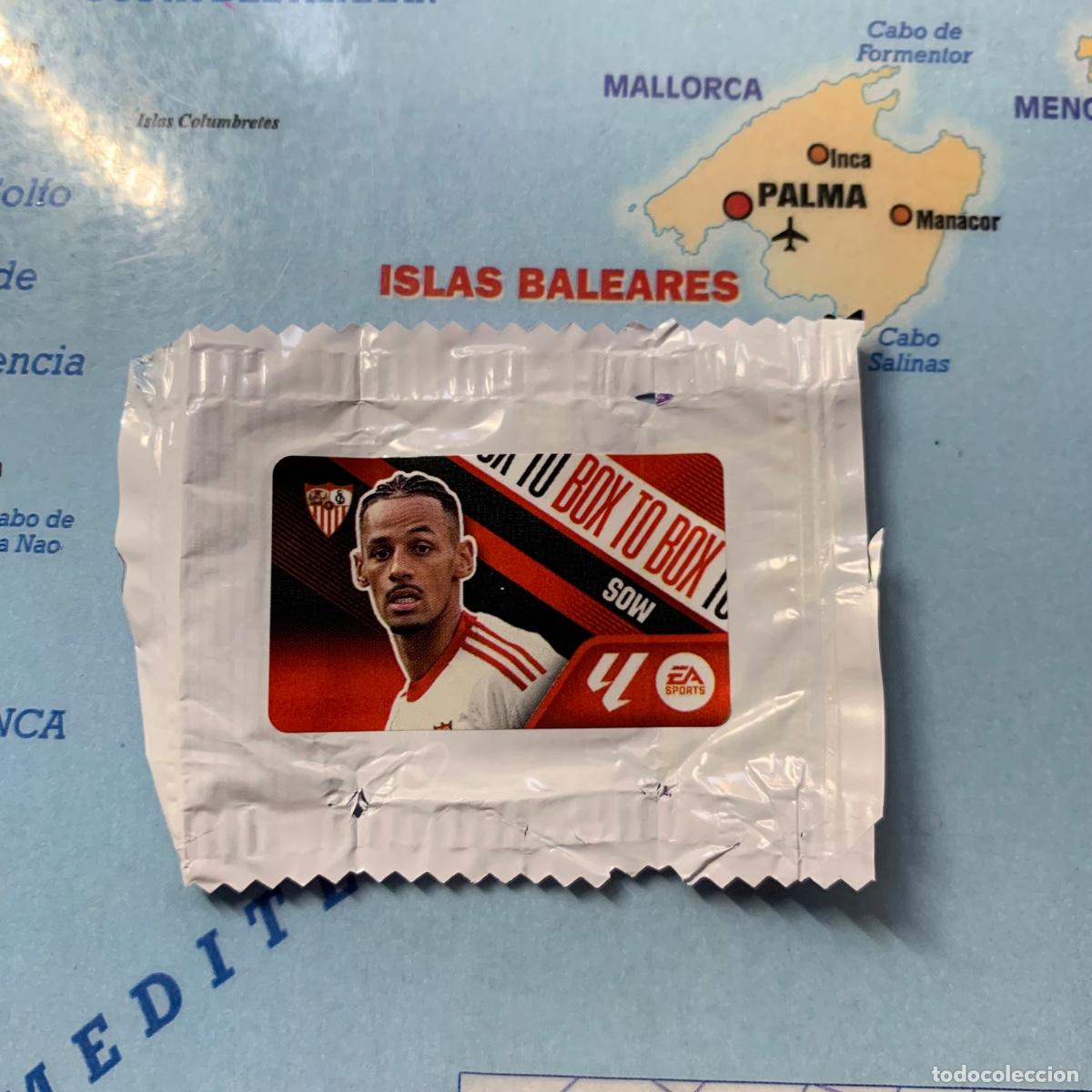 Cromos de f&uacute;tbol: Cromo chicle Box To Box Sow Del Sevilla liga este 26-27 2026-2027