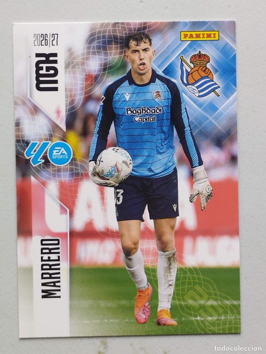 Cartes &agrave; collectionner de Football: CROMO CARD 2026 2027 MEGACRACKS 27 26 MGK PANINI MARRERO 309 REAL SOCIEDAD