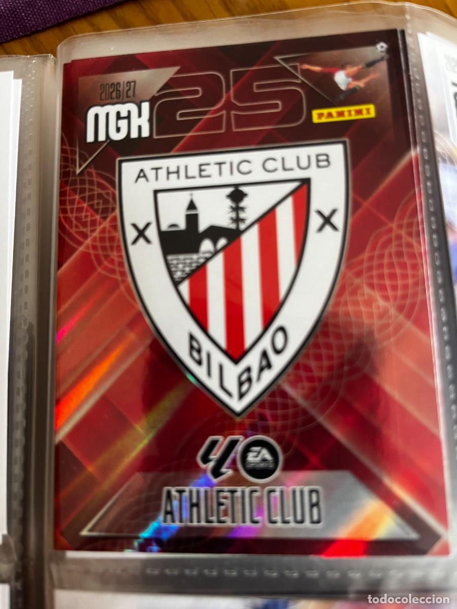 Cromos de f&uacute;tbol: MEGACRACKS MGK 2026 2027 26 27 PANINI N&ordm; 37 ESCUDO ATHLETIC BILBAO