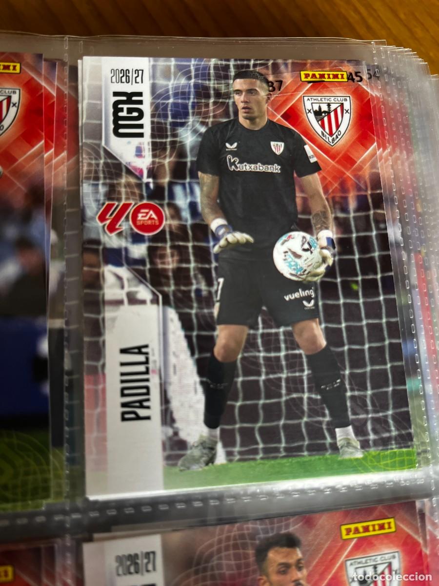 Cromos de f&uacute;tbol: MEGACRACKS MGK 2026 2027 26 27 PANINI N&ordm; 39 PADILLA ATHLETIC BILBAO